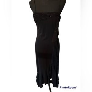 Little black dress with spaghetti straps